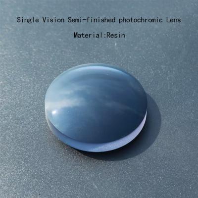 China Single Vision Semi-finished UC/HC/HMC Photochromic Optical Lens for sale