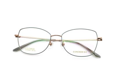 China 12G Unisex Polygone Vollrahmenverstellbare Beta-Titanium-Brille ZTO 3028 zu verkaufen