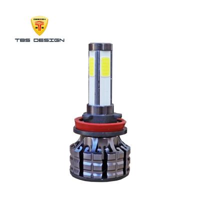 China 6063 TOBY Aviation Aluminum 30w COB LED Auto Headlight H11 6000k for sale