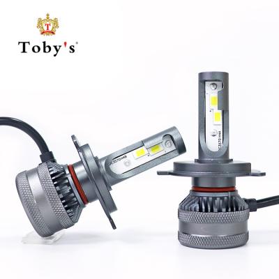 China 6063 Aviation Auto Parts And Accessories H4 Aluminum Car Head Lights Led Headlight For 12v for sale