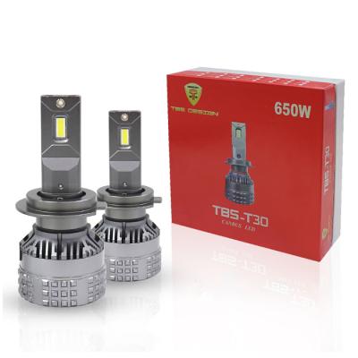 China Fan+ Tobys aluminum high power led headlight bulb car auto lamp H4 h7 h11 led headlights bulb with different designs for sale