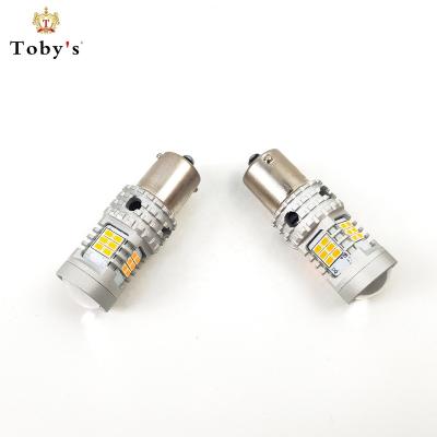 China Toby's T20 SMD3020 car led cornering lights canbus 1156 bulb 12V brake lamp ILX for sale