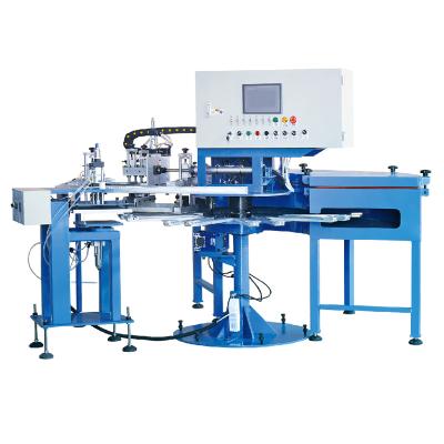 China SG-18PS Non-skip Sock PVC Dotting Machine For Gloves And Socks Rotary Silk Screen Printing Machine For Anti Slip for sale