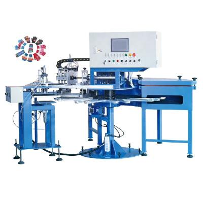 China high quality automatic non-skip sock pvc silicone dotting machine for socks anti slip for sale