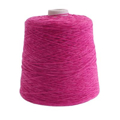 China Knitting 6S Chenille Yarn Super Soft Hand-Feeling Colorful Good For Sweater Scarf Hats Socks for sale