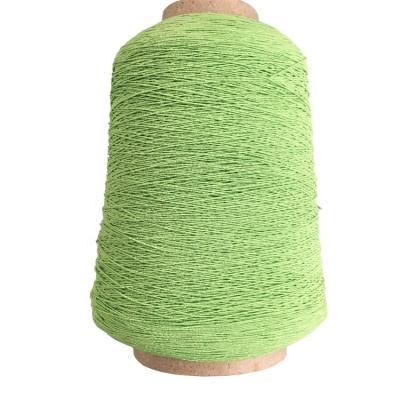 China Spun Core Yarn 90# 100# 110# Colored Rubber Yarn Elastic Spandex Rubber Covered Yarn For Socks for sale