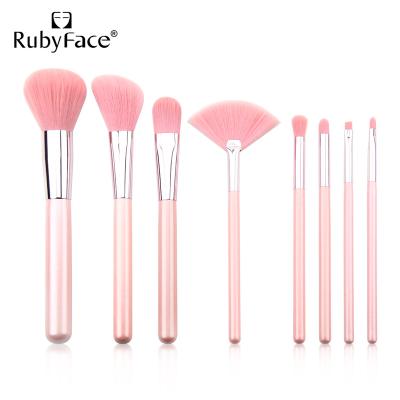 China Angular Blush Pink Makeup Brush Sakura Makeup Brush Set Pink Makeup Brush Set Makeup Brush Set Synthetic Handle Makeup Brush for sale