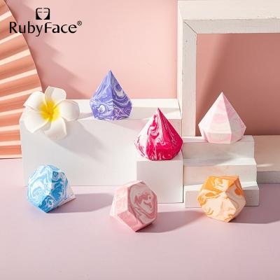 China Diamond Shape Double Color Beauty High Quality Foundation Blender Makeup Factory Direct Sale Eco-friendly Cleansing Blending Sponge for sale