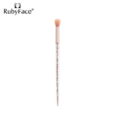 China Wholesale Stock RubyFace Diamond Handle Single Brush Tool Cosmetic Blending Makeup Brush For Face Blending Brushes for sale