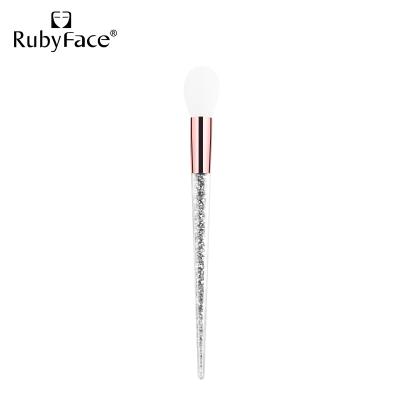 China Simple Highlight Brush Wholesale Stock RubyFace Diamond Handle Brush Cosmetics Tool Makeup For Face Highlight Brush for sale