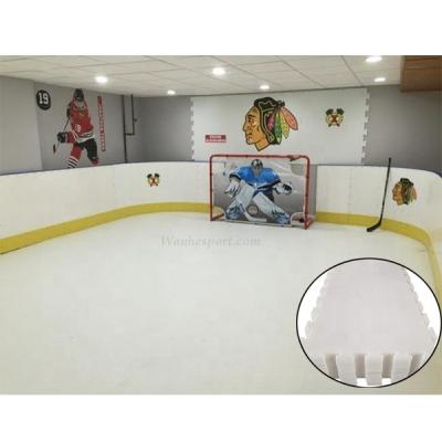 China Easy Install Good Quality Synthetic Nylon Ice Park UHMWPE Nylon Portable Hockey Training Board for sale