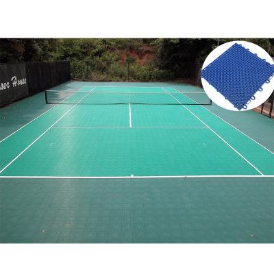 China Basketball Wanhe DIY Install Portable PP Flooring Event Flooring For Basketball Court Tennis Court for sale