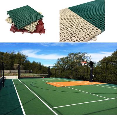 China Outdoor Sports Wind WanHe DIY Backyard Basketball Court Flooring Kit Australia For Sports Court Tiles for sale