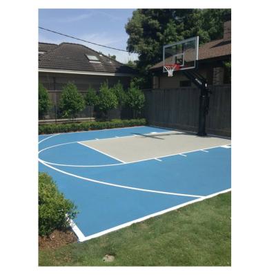 China Sports wind hot! Wanhe DIY Australia 2022 Outdoor Backyard Basketball Court Flooring Kit For Sports Court Tiles for sale