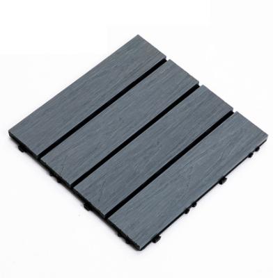 China Wanhe WPC Modern Blue-gray Co-extrusion Exterior Decking Wood for sale