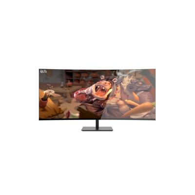 China High End 2500R Curved 40 Inch 5K Black LED Monitor For Basic V Shape Desktop Monitor for sale