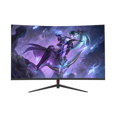 China VA screen factory price 27inch frameless curved monitor lcd screen gaming monitor 240hz DP gaming monitor for sale