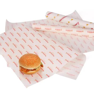 China More Useful Disposable Customize High Quality Food Grade Food Burger Wrapping Leakproof Paper for sale