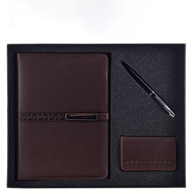 China Office Professional Pen Three Piece Set Factory \ Business Notebook Gift Voucher Cash Box for sale