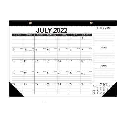 China Wall Calendar; Wholesale High Quality Custom Logo Digital Monthly Desk Printing Daily Planner Calendar for sale