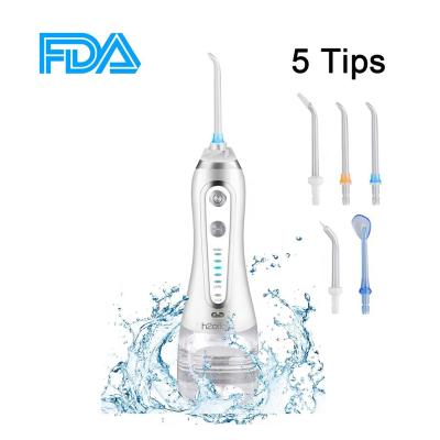 China Hotel Water Jet Electric Portable Oral Irrigator Cordless Water Flosser Dental For Teeth for sale