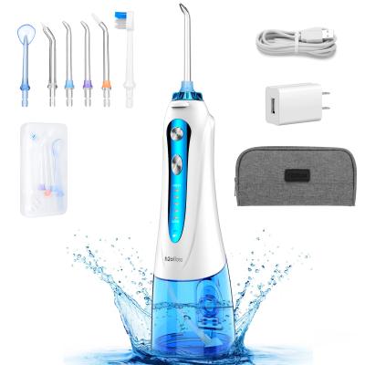 China H20floss Hotel Teeth Travel Ipx7 Oral Hygiene Dental Braces Toothbrush Portable Water Flosser For Teeth Spa for sale