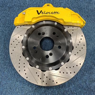 China Yellow 18Z Car Big Piston Brake Calipers Kits Enhance Brake System Performance for sale