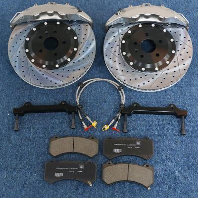 China High Carbon Steel 6 Piston Brake Calipers Anti Shake for sale