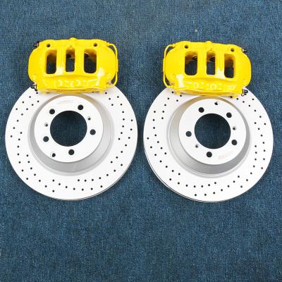 China Porsche Panamera Rear Brake Calipers Modified Kits 380mm Brake Discs for sale