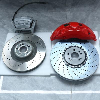 China 2 Piston Mercedes Brake Caliper Aluminum Alloy Upgrade To 10 Piston for sale