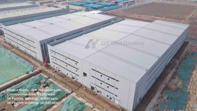 China Custom Prefab Steel Structure Workshop Commercial Steel Warehouse CE Approved for sale