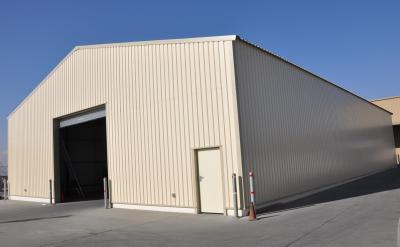 China Corrugated Steel Roof Metal Construction Building Prefab Steel Frame Warehouse Storage for sale