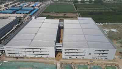 China Construção de estruturas de aço de alta resistência Estruturas industriais pré-fabricadas de aço Sala de exposições à venda