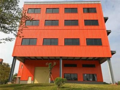 China Prefab Multi Storey Steel Structures Construction Workshop Brick And Steel Building for sale