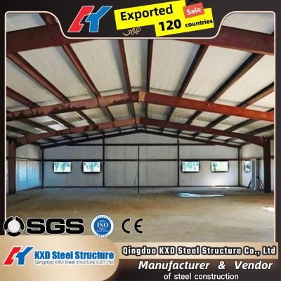 China Industrial Prefabricated Steel Structure Workshop Custom Modular Prefab Building for sale