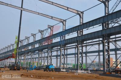 China Bridge Prefabricated Steel Structure Shed Fabrication Metal Frame Company Metal Steel Structure Warehouse Building
 en venta