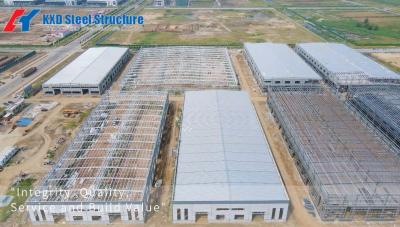 China Hot dipping galvanized steel structure prefabricated warehouse workshop for sale