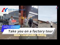 prefab space frame construction structure industrial metal building storage units