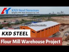 Affordable / Customizable Steel Frame Buildings For Fast track Industrial Prefab Projects