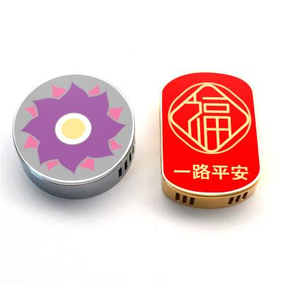 China Fashion Metal Perfume Air Freshener Spray Custom Car Scent Fragrance Diffuser for sale