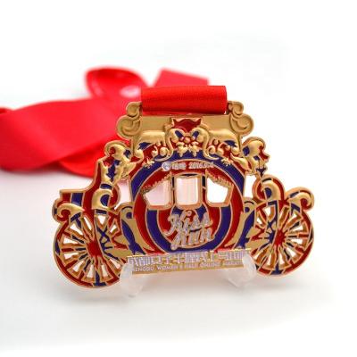 China Wholesale cheap custom zinc alloy Europe Shenzhen xinrui medal award of honor working spots medal for sale