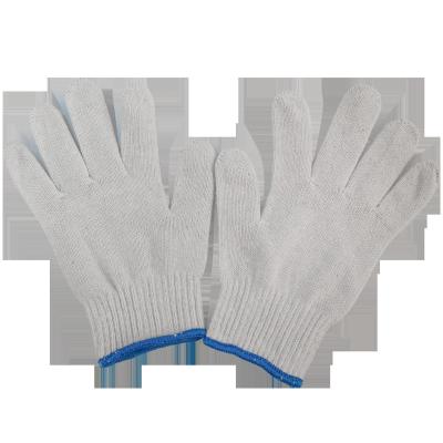 China 10 Gauges 50grams Comfortable Cotton Knitted Work Gloves Cotton Safety Yarn Gloves for sale