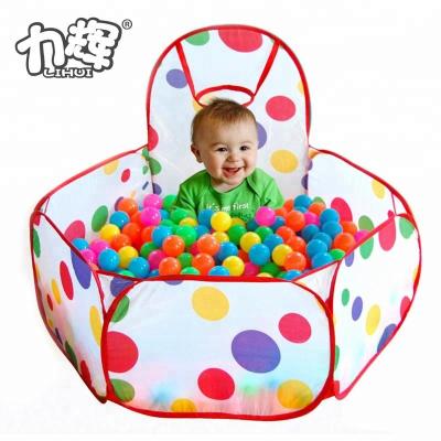 China Sports Toy Ocean Ball Pool Pop UP Kids Tent Play Tent Balls For Ball Pit for sale