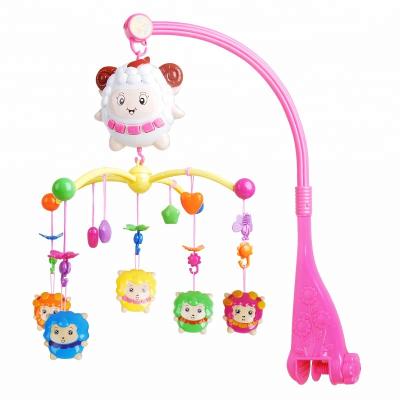 China Musical Toy Bell Colorful Baby Sleeping Toy Baby Crib Musical Mobile Baby Bed Bell for sale