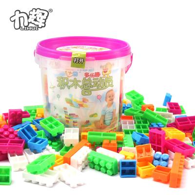 China 110 PCS Newly Building Blocks Intellectual Bucket Toys Educational DIY Block Building Toy for sale