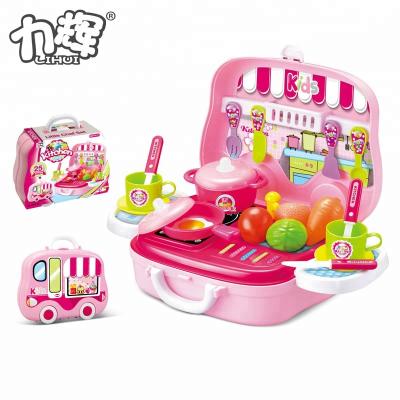 China Cooking Preschool Toys Hot Sale Kids Educational Kitchen Toys Pretend Role Play Cooking Play Set for sale