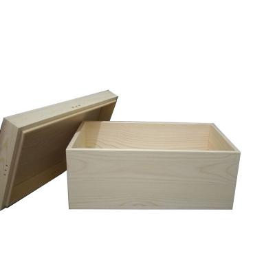 China Handmade Custom FSC Logo And Color Wooden Shoe Box for sale