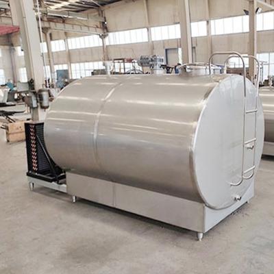 China food & Original Hot Milk Cooler Stainless Steel Beverage Factory Sale Factory Milk Cooling Tank Dairy Line for sale