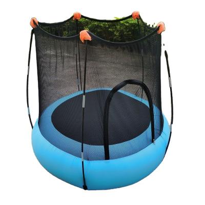 China With Protective Net Indoor Inflatable Trampoline With Protective Net Inflatable Kids Trampoline OB16001 for sale