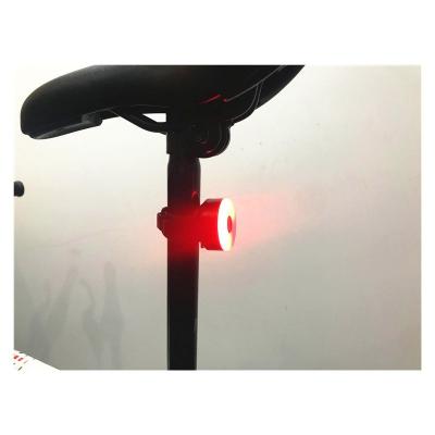 China Waterproof Structure USB Rechargeable Bicycle Accessories Brake Safety Device Tail Warning Light OBT05M for sale